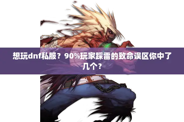 想玩dnf私服？90%玩家踩雷的致命误区你中了几个？