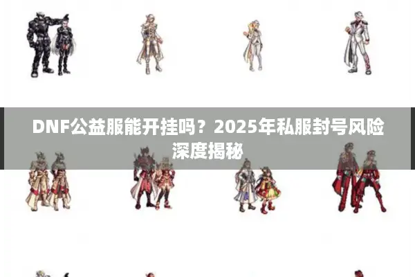 DNF公益服能开挂吗？2025年私服封号风险深度揭秘