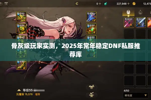 骨灰级玩家实测，2025年常年稳定DNF私服推荐库