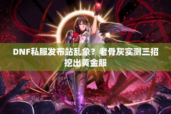 DNF私服发布站乱象？老骨灰实测三招挖出黄金服