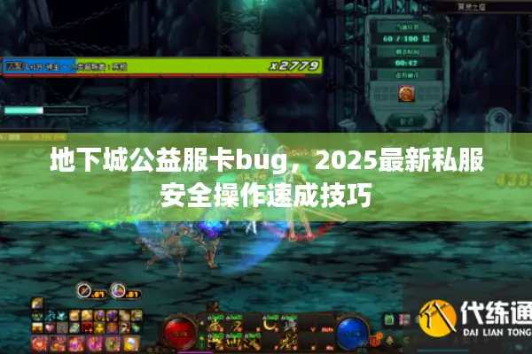 地下城公益服卡bug，2025最新私服安全操作速成技巧