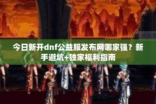 今日新开dnf公益服发布网哪家强？新手避坑+独家福利指南