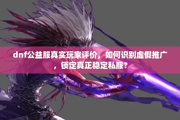 dnf公益服真实玩家评价，如何识别虚假推广，锁定真正稳定私服？