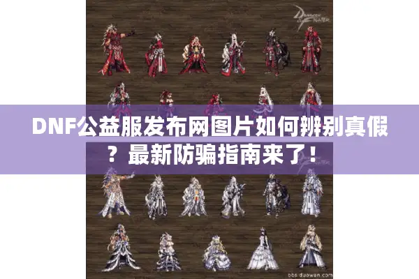 DNF公益服发布网图片如何辨别真假？最新防骗指南来了！
