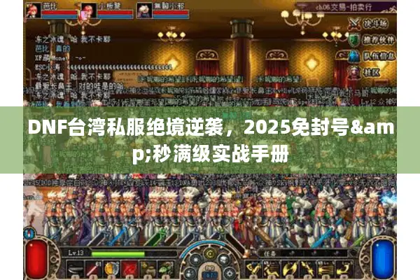 DNF台湾私服绝境逆袭，2025免封号&秒满级实战手册