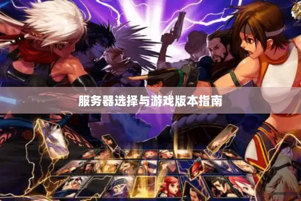 服务器选择与游戏版本指南