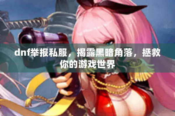 dnf举报私服，揭露黑暗角落，拯救你的游戏世界