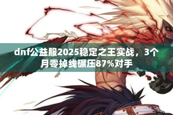 dnf公益服2025稳定之王实战，3个月零掉线碾压87%对手