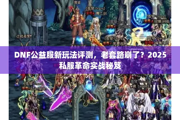 DNF公益服新玩法评测，老套路崩了？2025私服革命实战秘笈