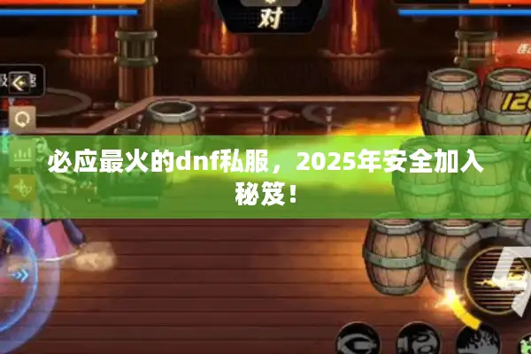 必应最火的dnf私服，2025年安全加入秘笈！