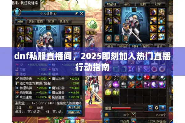 dnf私服直播间，2025即刻加入热门直播行动指南