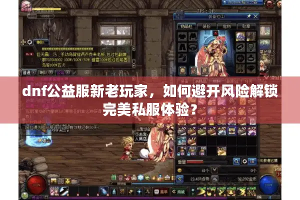 dnf公益服新老玩家，如何避开风险解锁完美私服体验？