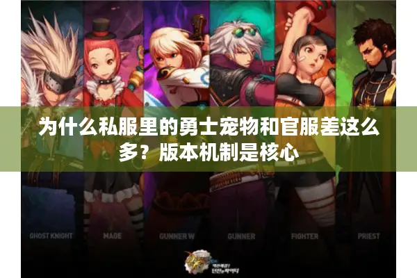 为什么私服里的勇士宠物和官服差这么多？版本机制是核心