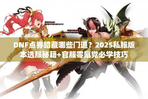 DNF点券暗藏哪些门道？2025私服版本选服秘籍+官服零氪党必学技巧