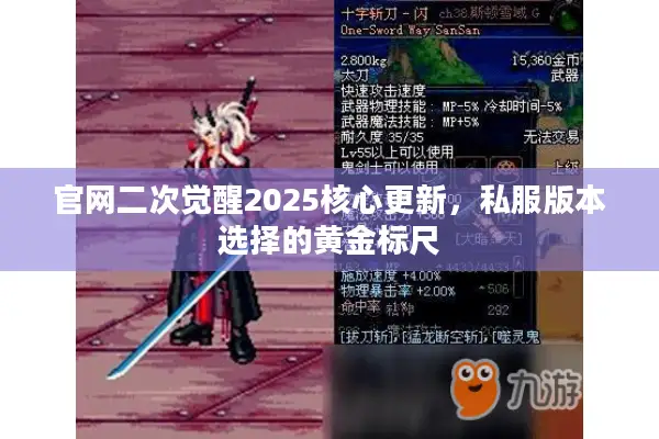 官网二次觉醒2025核心更新，私服版本选择的黄金标尺