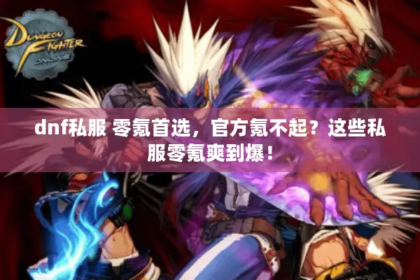 dnf私服 零氪首选，官方氪不起？这些私服零氪爽到爆！