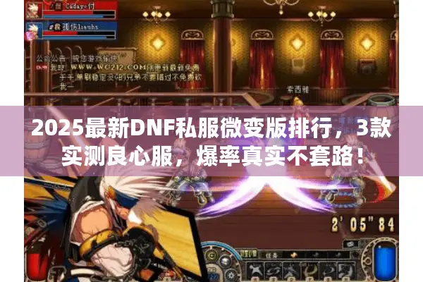 2025最新DNF私服微变版排行，3款实测良心服，爆率真实不套路！