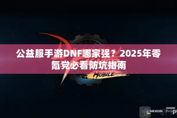 公益服手游DNF哪家强？2025年零氪党必看防坑指南
