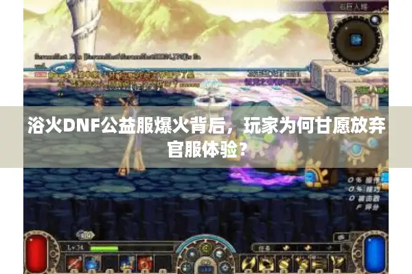 浴火DNF公益服爆火背后，玩家为何甘愿放弃官服体验？