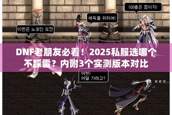 DNF老朋友必看！2025私服选哪个不踩雷？内附3个实测版本对比