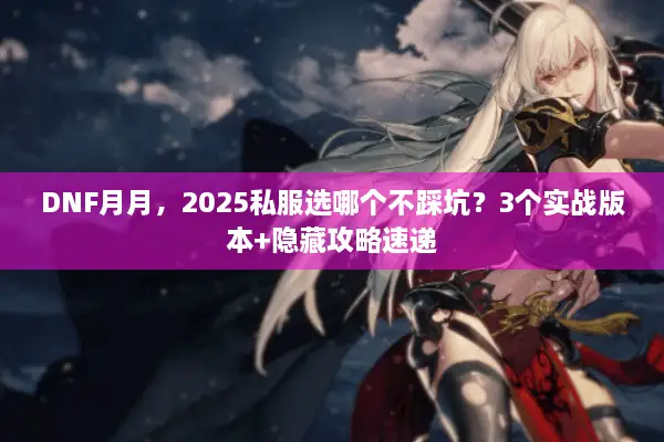 DNF月月，2025私服选哪个不踩坑？3个实战版本+隐藏攻略速递