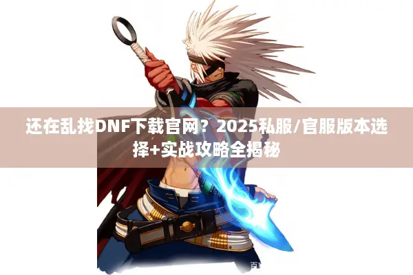 还在乱找DNF下载官网？2025私服/官服版本选择+实战攻略全揭秘