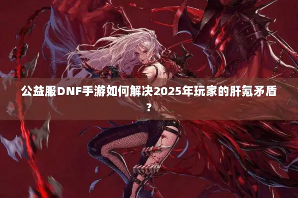 公益服DNF手游如何解决2025年玩家的肝氪矛盾?