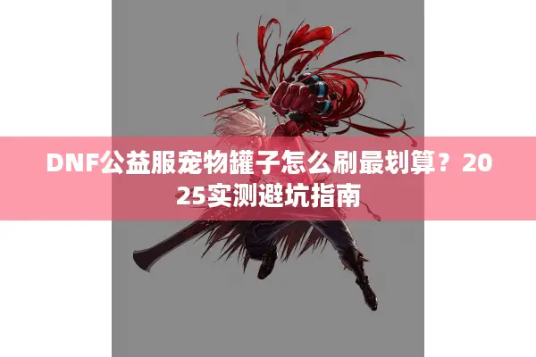 DNF公益服宠物罐子怎么刷最划算？2025实测避坑指南