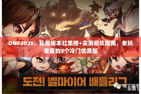 DNF2025，私服版本红黑榜+实测避坑指南，老玩家藏的3个冷门优质服