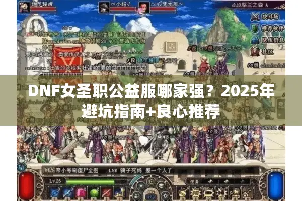 DNF女圣职公益服哪家强？2025年避坑指南+良心推荐