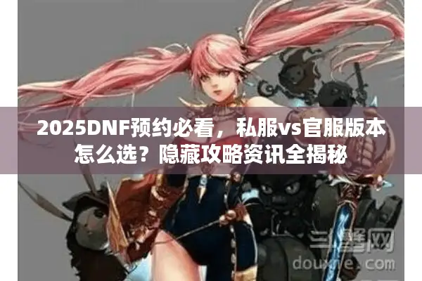 2025DNF预约必看，私服vs官服版本怎么选？隐藏攻略资讯全揭秘