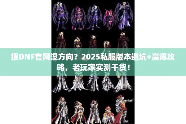 搜DNF官网没方向？2025私服版本避坑+高爆攻略，老玩家实测干货！