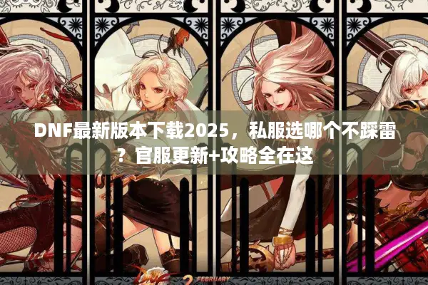 DNF最新版本下载2025，私服选哪个不踩雷？官服更新+攻略全在这