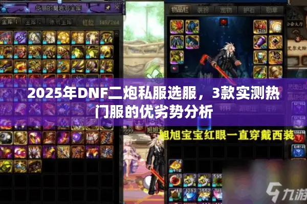 2025年DNF二炮私服选服，3款实测热门服的优劣势分析