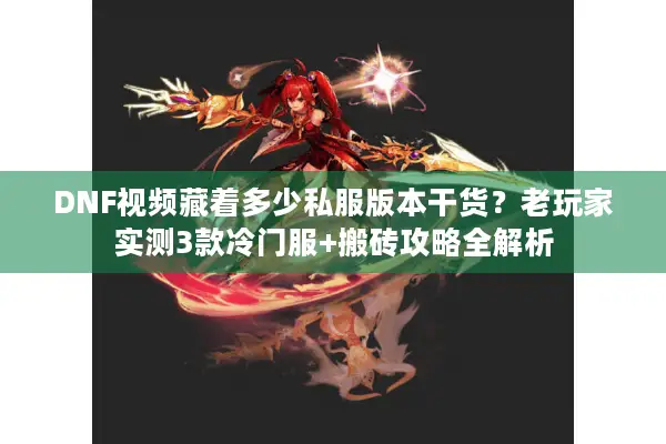 DNF视频藏着多少私服版本干货？老玩家实测3款冷门服+搬砖攻略全解析