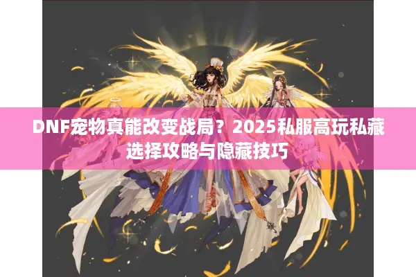 DNF宠物真能改变战局？2025私服高玩私藏选择攻略与隐藏技巧
