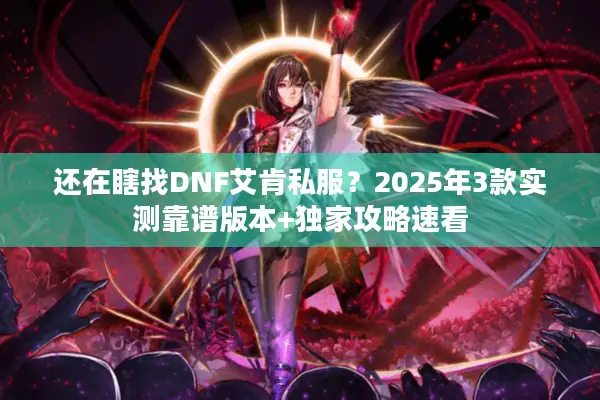 还在瞎找DNF艾肯私服？2025年3款实测靠谱版本+独家攻略速看