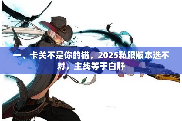 一、卡关不是你的错，2025私服版本选不对，主线等于白肝