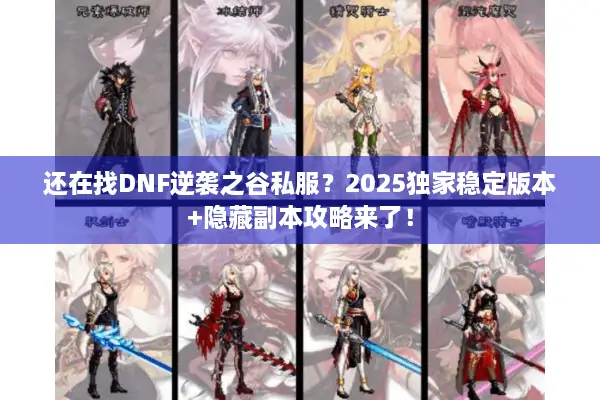 还在找DNF逆袭之谷私服？2025独家稳定版本+隐藏副本攻略来了！