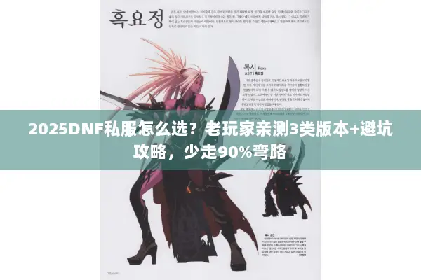 2025DNF私服怎么选？老玩家亲测3类版本+避坑攻略，少走90%弯路