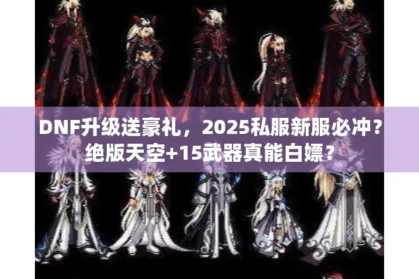 DNF升级送豪礼，2025私服新服必冲？绝版天空+15武器真能白嫖？