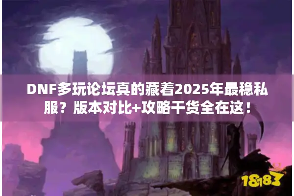 DNF多玩论坛真的藏着2025年最稳私服？版本对比+攻略干货全在这！