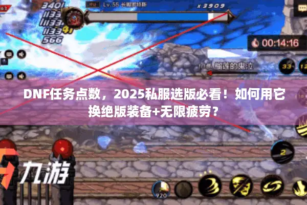 DNF任务点数，2025私服选版必看！如何用它换绝版装备+无限疲劳？