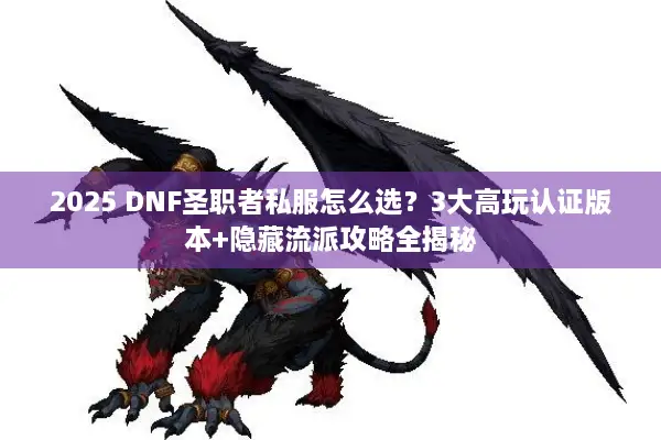 2025 DNF圣职者私服怎么选？3大高玩认证版本+隐藏流派攻略全揭秘