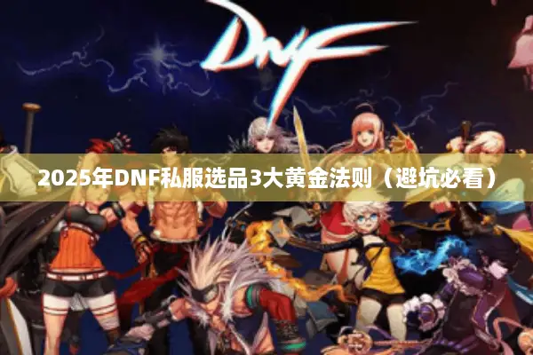 2025年DNF私服选品3大黄金法则（避坑必看）