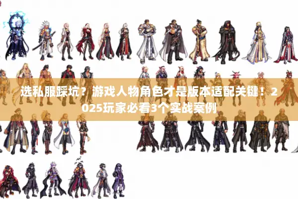 选私服踩坑？游戏人物角色才是版本适配关键！2025玩家必看3个实战案例