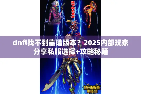 dnfl找不到靠谱版本？2025内部玩家分享私服选择+攻略秘籍