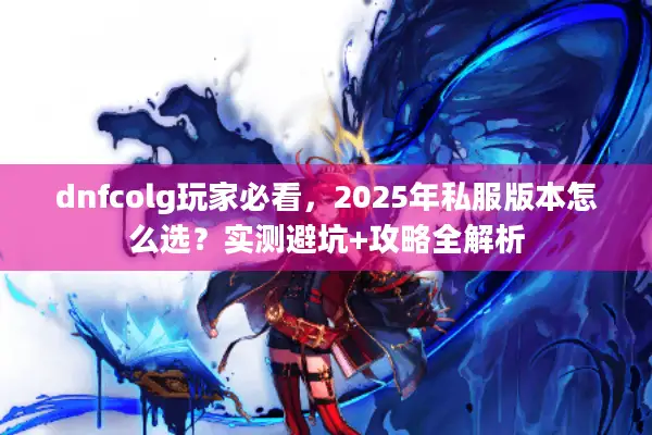 dnfcolg玩家必看，2025年私服版本怎么选？实测避坑+攻略全解析