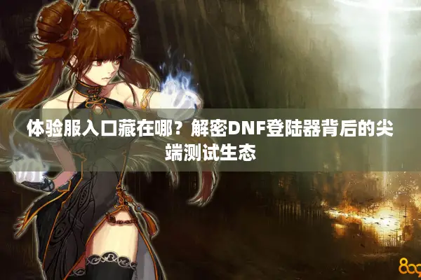 体验服入口藏在哪？解密DNF登陆器背后的尖端测试生态