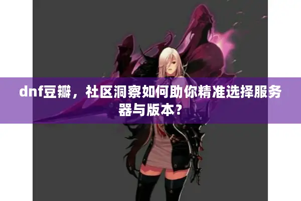 dnf豆瓣，社区洞察如何助你精准选择服务器与版本？